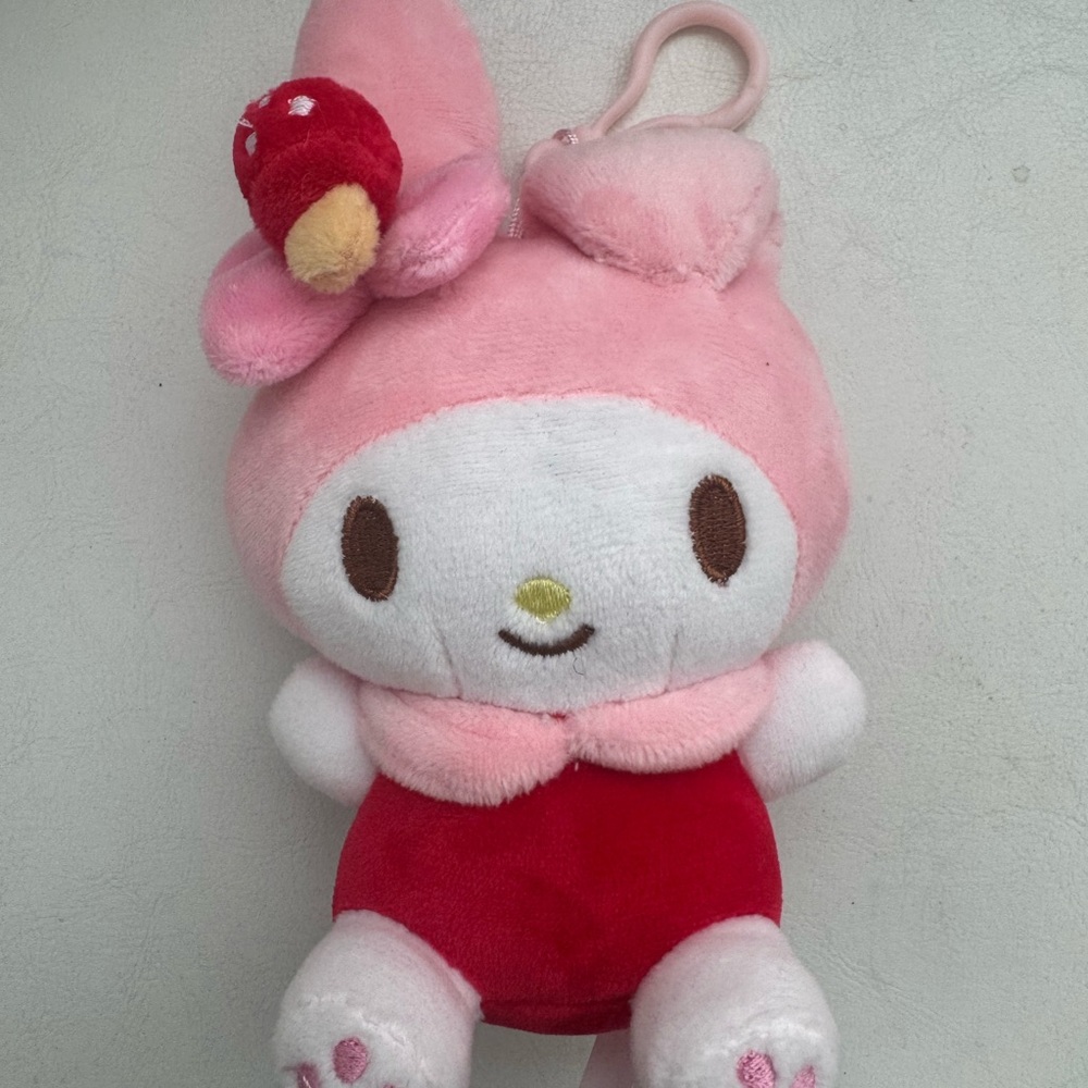 Sanrio My Melody plush keychain